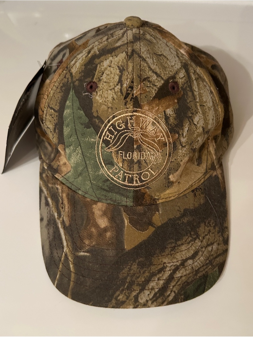 Florida Highway Patrol Embroidered Camo Cap